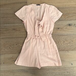 Zara Pink Romper Size Small